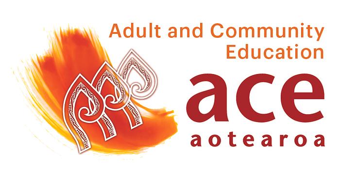 Adult and Community Education (ACE) Aotearoa AGM 2025 logo